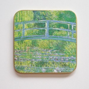 コルク コースター 輸入雑貨 モネ Monet ウイーン ハンドメイド 複製画 ミュージアム アート
