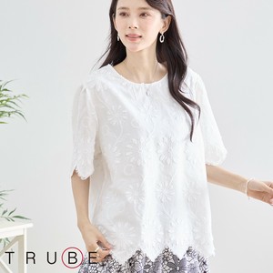 T-shirt Design Floral Pattern Scallop [2025 NEW]