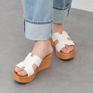 2025春夏新作【ITALIAN SHOEMAKERS】厚底ミュールサンダル