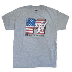 Tシャツ MTV American Flag【MTV ミュージック】