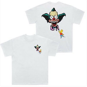 Tシャツ The Simpsons Bart Graffiti Krusty The Clown 【シンプソンズ】