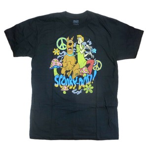 Tシャツ Scooby Doo & Shaggy Black 【スクービードゥー】