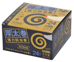 日本製 made in japan 厚太巻強力防虫香24巻入 K-1046