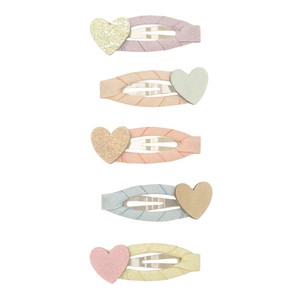 【MIMI&LULA】DREAMY HEARTS MINI CLIC CLACS ヘアアクセサリー ヘアピン キッズ 子ども用