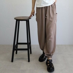 アウトポケットサテンジョガーパンツ