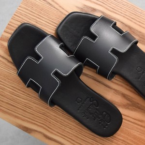 2025春夏新作【OH MY SANDALS】スクエアトウフラットミュールサンダル