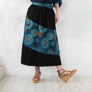 裙子 花朵 佩斯利 裙子