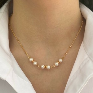 パール　ネックレス ネックレス レディース　ネックレス シルバー925　メッキ ネックレス シルバー