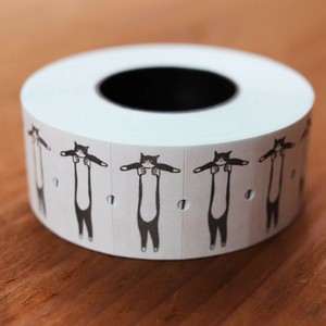 Stickers Gray Roll Sticker Hachiware