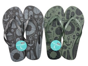 【海水浴に、レジャーに】ビーチサンダルL_ビーチランダム