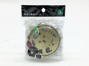 【野外作業やレジャーに！ 】蚊取り線香ケース小猫型