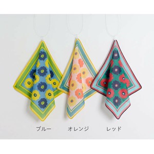 【2025年　Summer　予約商品】ハンカチ　ビッグフラワー