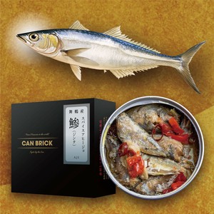 アジ（ジンタ）のアヒージョ【缶詰・魚・海鮮】　保存料不使用　京都・舞鶴プレミアム缶詰