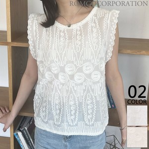 Button Shirt/Blouse Compact Chemical Lace [2025 NEW]