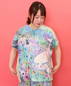 メルヘンな海とクジラ柄プルオーバー