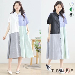 Casual Dress Striped Shirt Dress [2025 NEW]