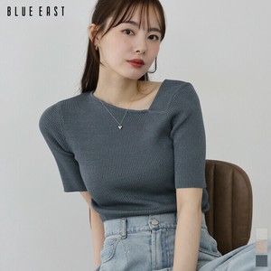 Sweater/Knitwear Short Sleeve Ribbed Knit [2025 NEW]