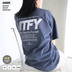 ピグメント加工 MTFY ロゴ プリント 半袖 Tシャツ