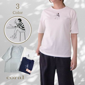 T-shirt T-Shirt Graphic Cut-and-sew Made in Japan