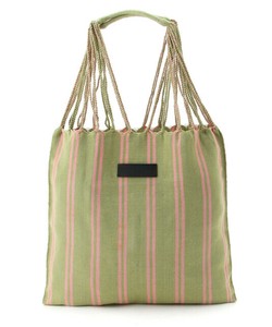 【再入荷】メキシコ製手織りのハンモックバッグ（L） STRIPE / KHP