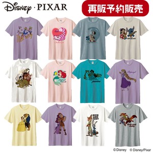 【再販】【予約販売】（7月入荷予定）Tシャツ "ディズニー"-2 リロ＆スティッチ ライオン・キング