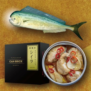 シイラのアヒージョ【缶詰・魚・海鮮】　保存料不使用　京都・舞鶴プレミアム缶詰