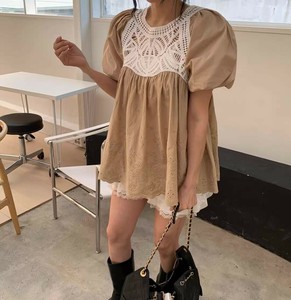 Button Shirt/Blouse Sleeve Blouse