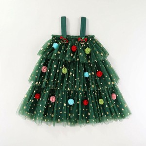 Kids' Casual Dress Patterned 4-colors