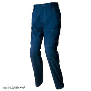 アイトス カーゴパンツ(ノータック)(男女兼用) ネイビー 4L 2521
