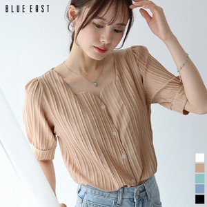 Button Shirt/Blouse Short Sleeve