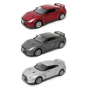 おもちゃ ミニカー 1:36　2009　日産スカイライン　GT-R　R35　3色アソート　No.201-601 ケース販売