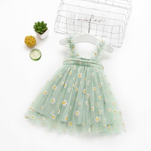 Kids' Casual Dress Floral Pattern 2-colors