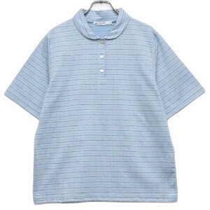 Polo Shirt Single Short Sleeve Square Made in Japan