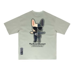 【2025春夏新作】ハーフブルドックグラフィックTシャツ