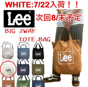 <予約販売分>【Lee/リー】 キャンバス　ビッグ2WAY　トートバッグ