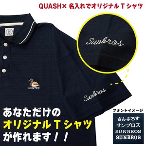 ★名入れご希望様専用★アニマル1ポイント刺繍ポロシャツ