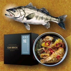 スズキのアヒージョ【缶詰・魚・海鮮】　保存料不使用　京都・舞鶴プレミアム缶詰