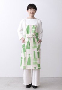 【予約販売】7月中旬納期　パイピングラップエプロン【日本製】