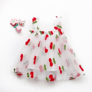 Kids' Casual Dress Floral Pattern 3-colors
