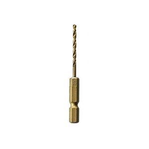 高芝ギムネ製作所 FIRST チタンコート六角軸鉄鋼用ドリル5本組 2.5mm 2138-25