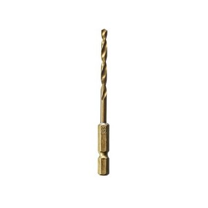 高芝ギムネ製作所 FIRST チタンコート六角軸鉄鋼用ドリル5本組 3.8mm 2138-38
