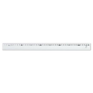 シンワ測定 アルミ直尺 アル助 45cm ホワイト 65426