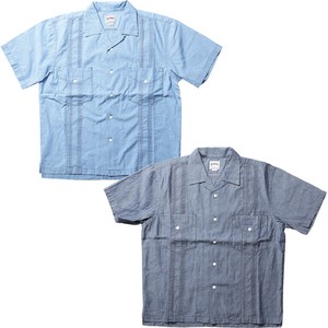【2025夏新作】【HOUSTON】CHAMBRAY CUBA SHIRT