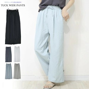 Full-Length Pant Pleated Wide Pants
