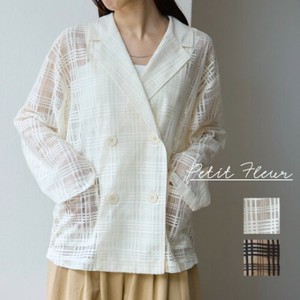 [SD Gathering] Jacket Sheer Check [S/S NEW]