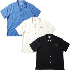 【2025夏新作】【HOUSTON】BOWLING SHIRT（TIGER BOWL)