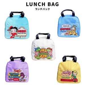 ADVERTISING LUNCH BAG アドバタイジング ランチバック Betty Boop GARFIELD お弁当箱入れ スマホ 財布 鍵