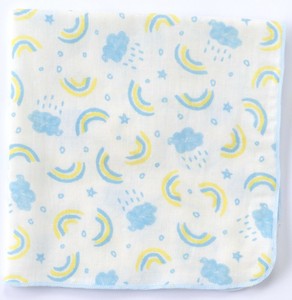 Pre-order Babies Accessories Gauze Handkerchief Rainbow Made in Japan