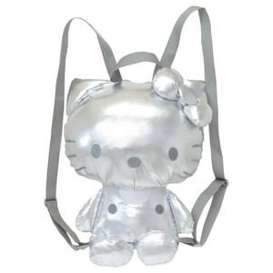 キティ メタリックリュック シルバー