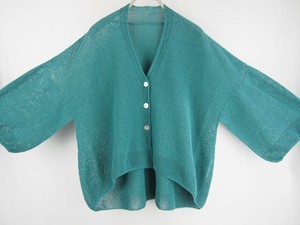 【日本製】「WASHI MIX 鹿の子」ワイドカーディガン（ Whole garment knit ）2025春夏新作